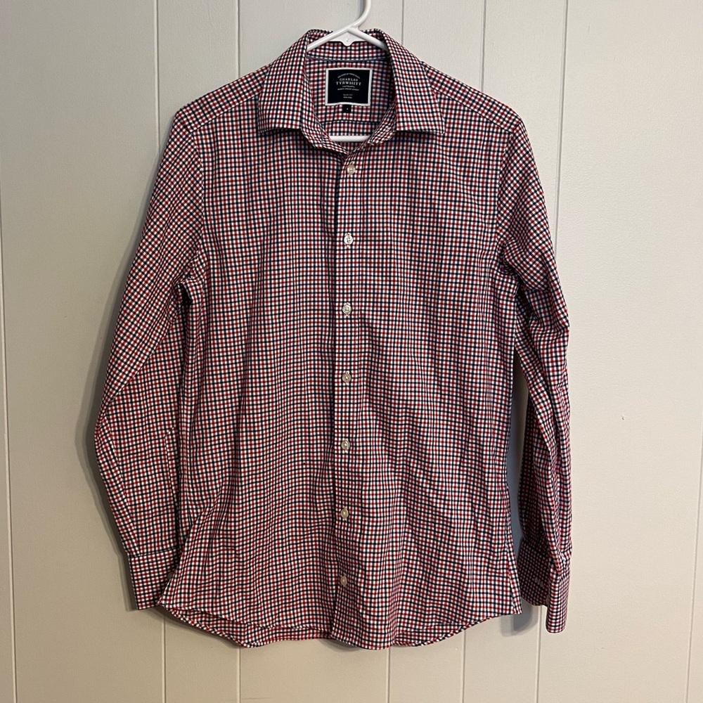 Charles Tyrwhitt long sleeve button-down size S